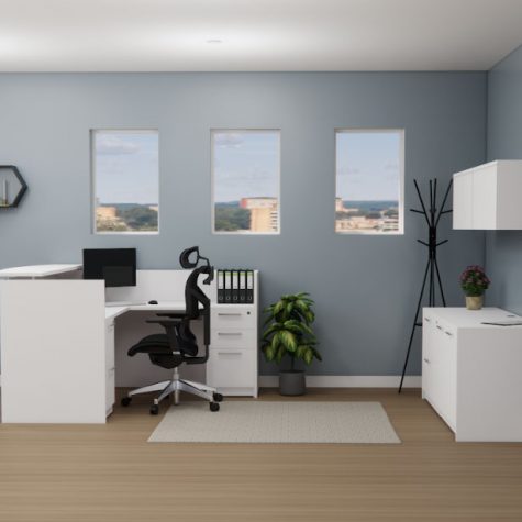 Design White Reception Station