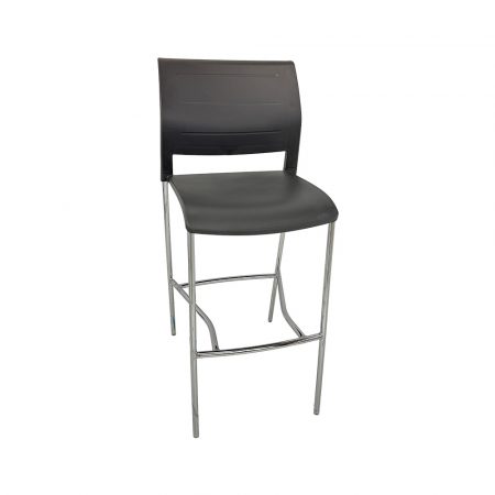 Gray Cafe Stool 1