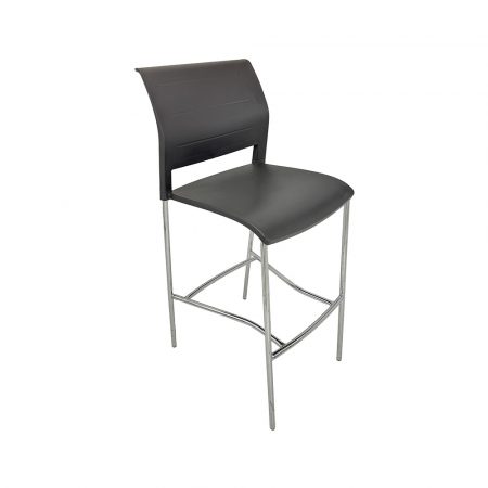 Gray Cafe Stool 2