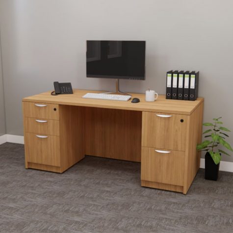 Harvest Walnut Desk FF -BBF