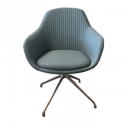 SYS CHAIR ARMCHAIR W 4 STAR FEET - Turguoise 1