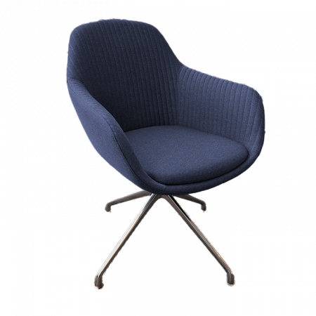 SYS CHAIR ARMCHAIR W 4 STAR FEET - blue 2