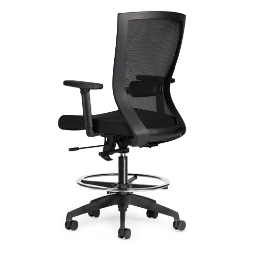 The High Back Brode with Stool by Gateway Office Furniture