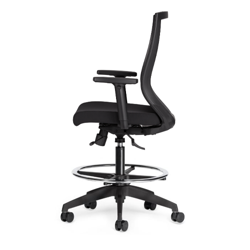 The High Back Brode with Stool by Gateway Office Furniture